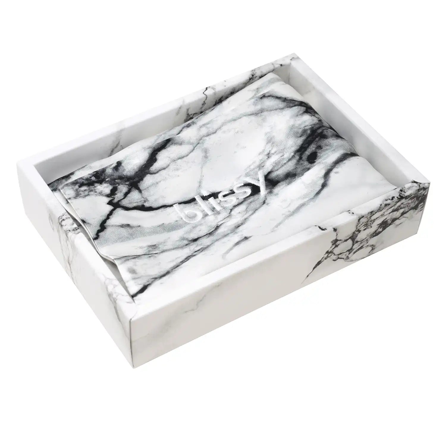 Pillowcase - Light Marble - King