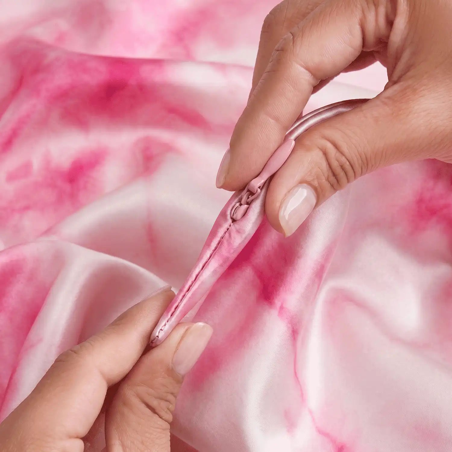 Pillowcase - Pink Tie-Dye - Queen