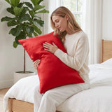 Pillowcase - Red - Queen