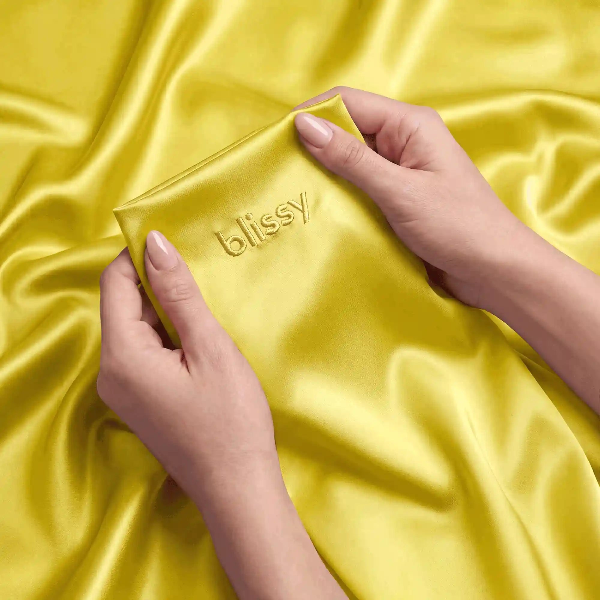 Pillowcase - Sunshine Yellow - Queen