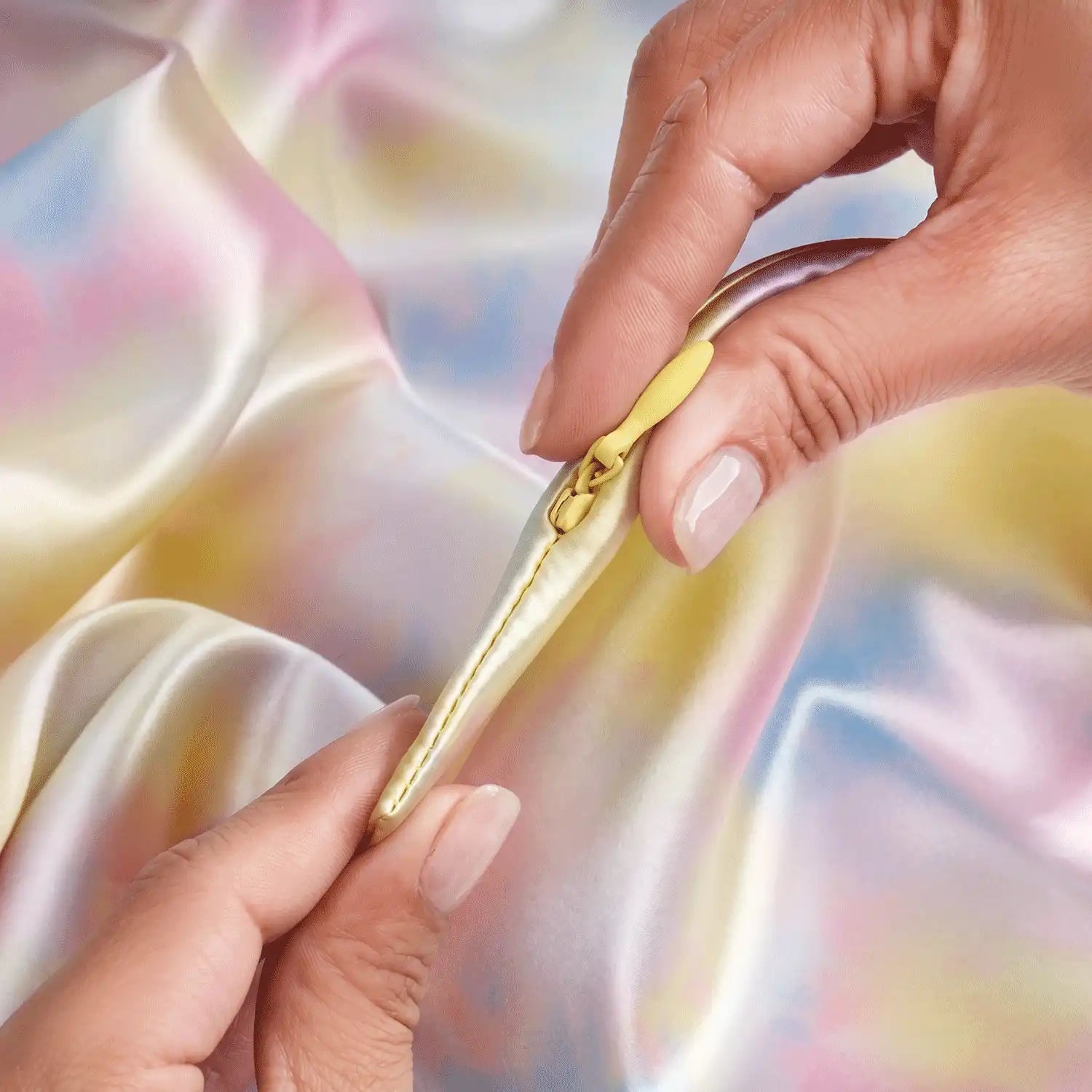 Pillowcase - Yellow Tie-Dye - Queen