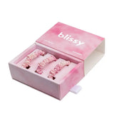 Blissy Skinny Scrunchies - Pink Tie-Dye