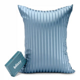 Pillowcase - Ash Blue Striped - King