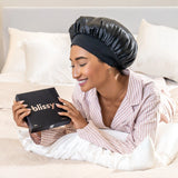Blissy Halo Bonnet - Black