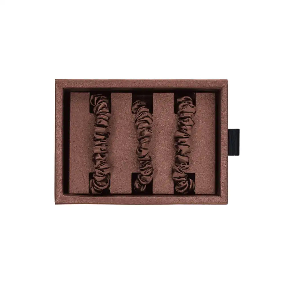 Blissy Skinny Scrunchies - Chocolate