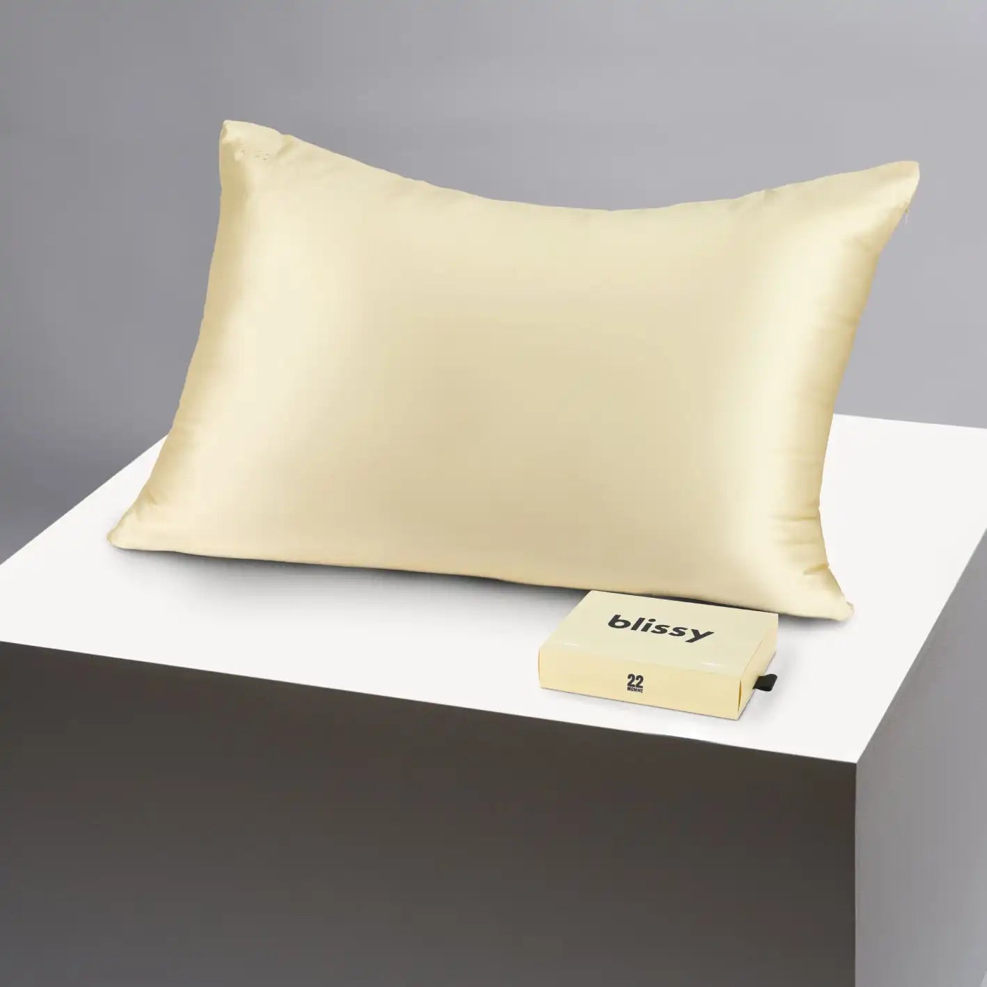 Blissy Pillowcase - Custard - King