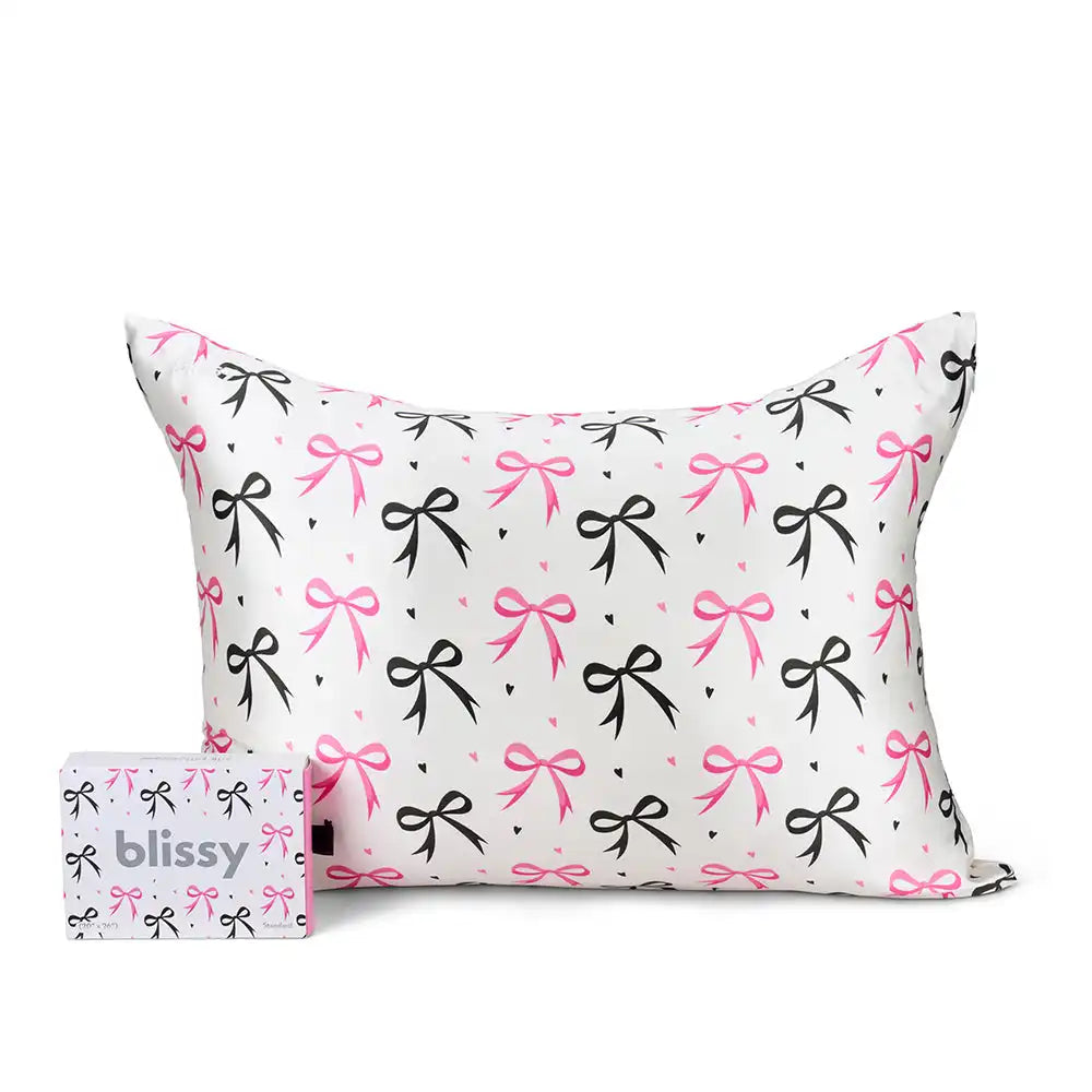 Pillowcase - Dancing Bows - King