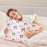 Pillowcase - Dancing Bows - King