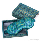 Sleep Mask - White Lotus - Emerald Jungle