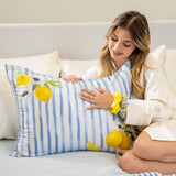Pillowcase - Lemon Bloom - King