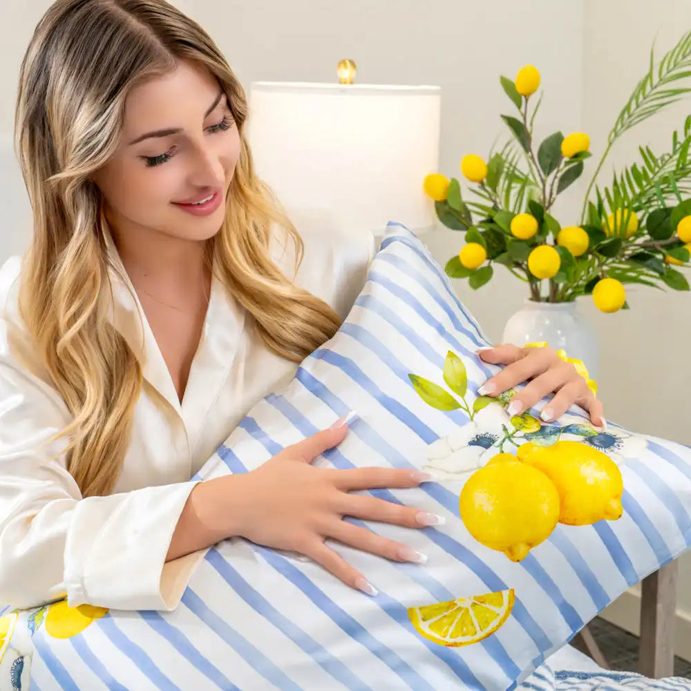 Pillowcase - Lemon Bloom - King
