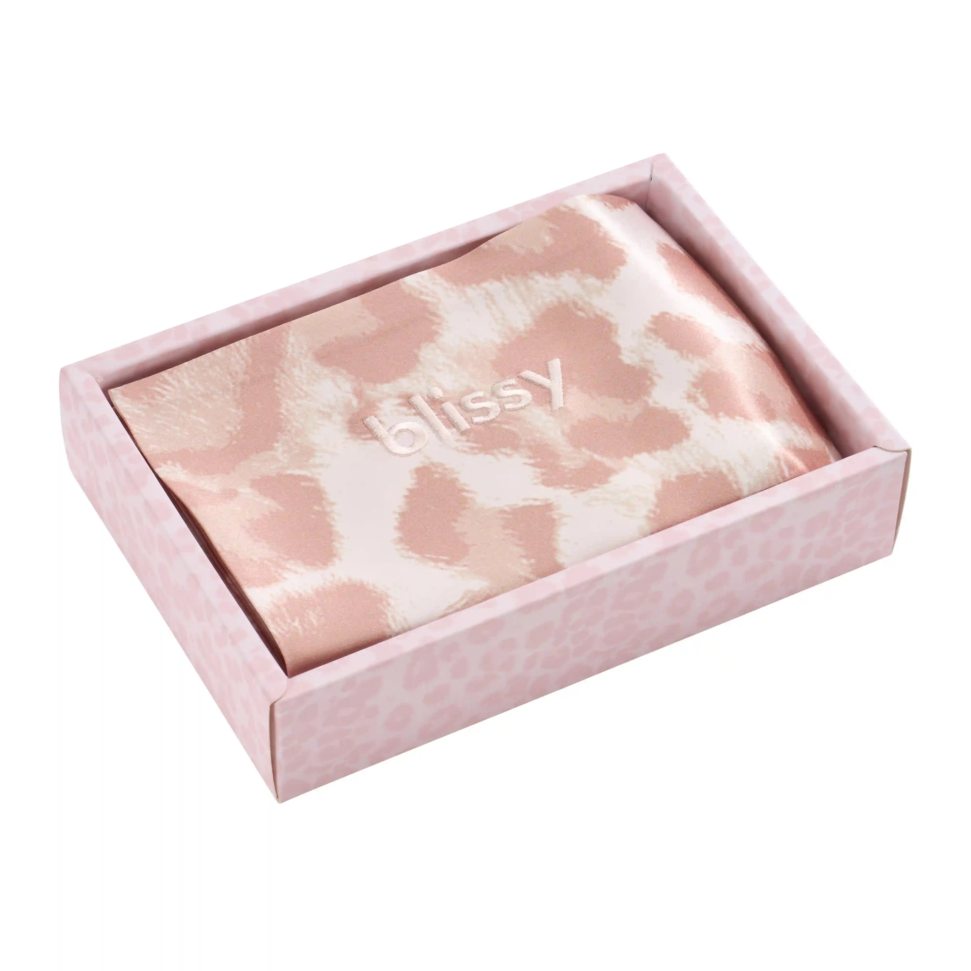 Pillowcase - Nicole Miller - Mauve Cheetah - Queen