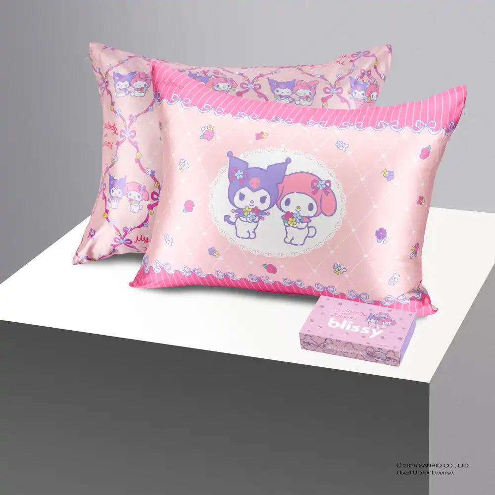 Blissy Pillowcase - Hello Kitty - My Melody™ & Kuromi™ - King