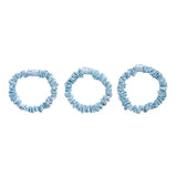 Blissy Skinny Scrunchies - Sky Blue