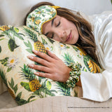 Pillowcase - White Lotus - Pineapple - Standard