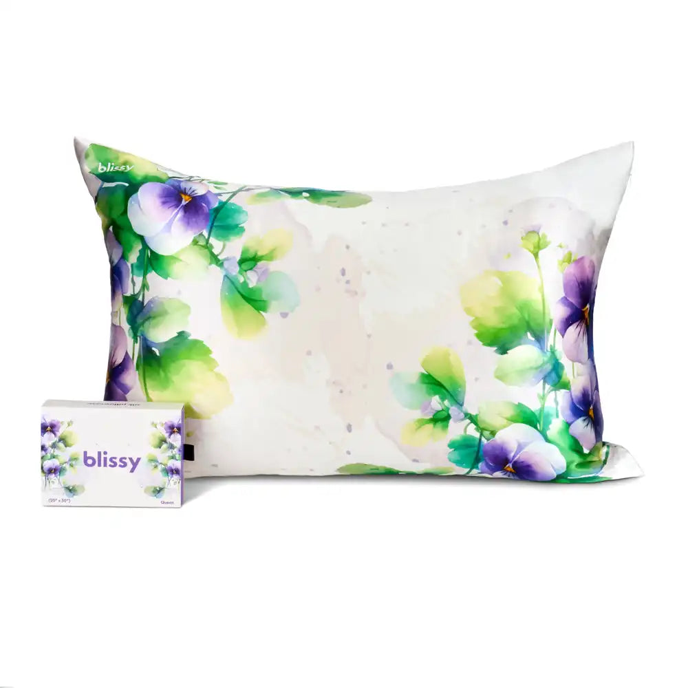 Pillowcase - Zodiac Flower - Capricorn Pansy - King