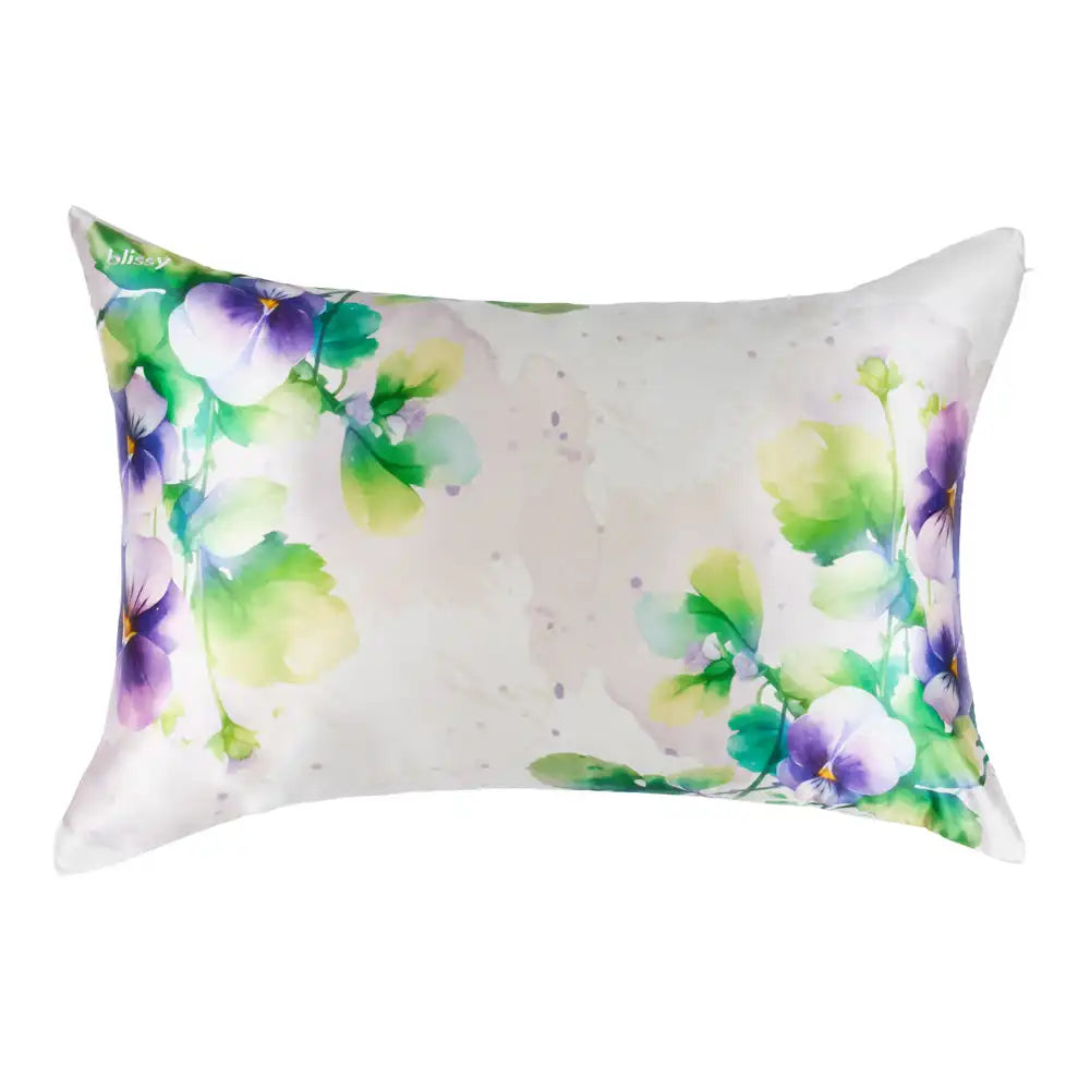 Pillowcase - Zodiac Flower - Capricorn Pansy - King