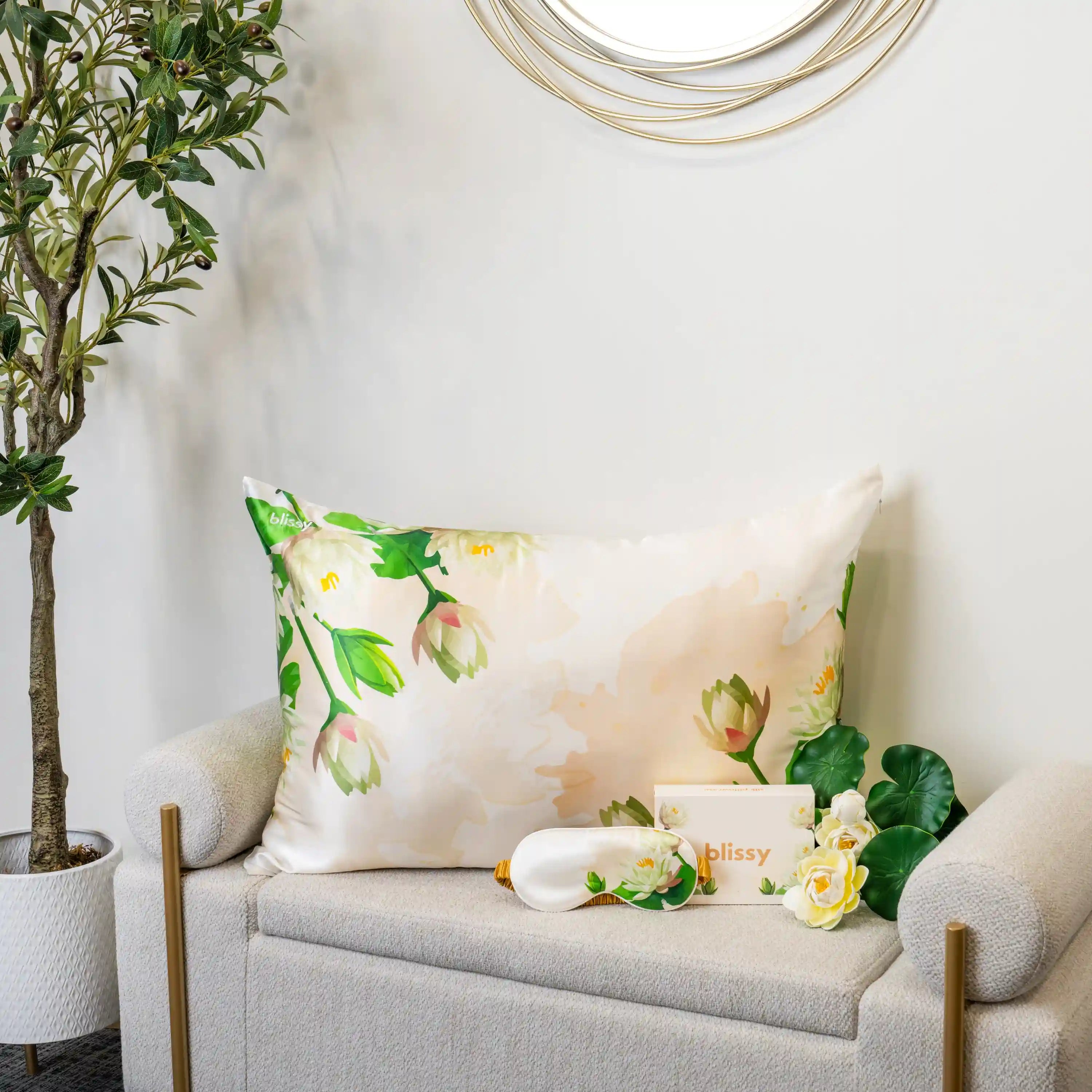 Pillowcase - Zodiac Flower - Pisces Water Lily - King