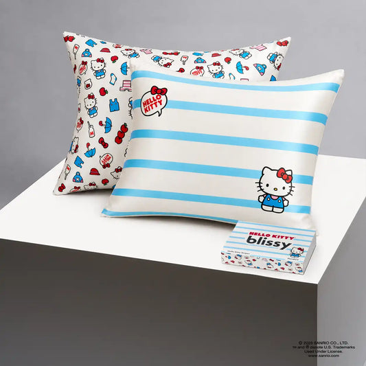 Pillowcase - Hello Kitty Stripes - King